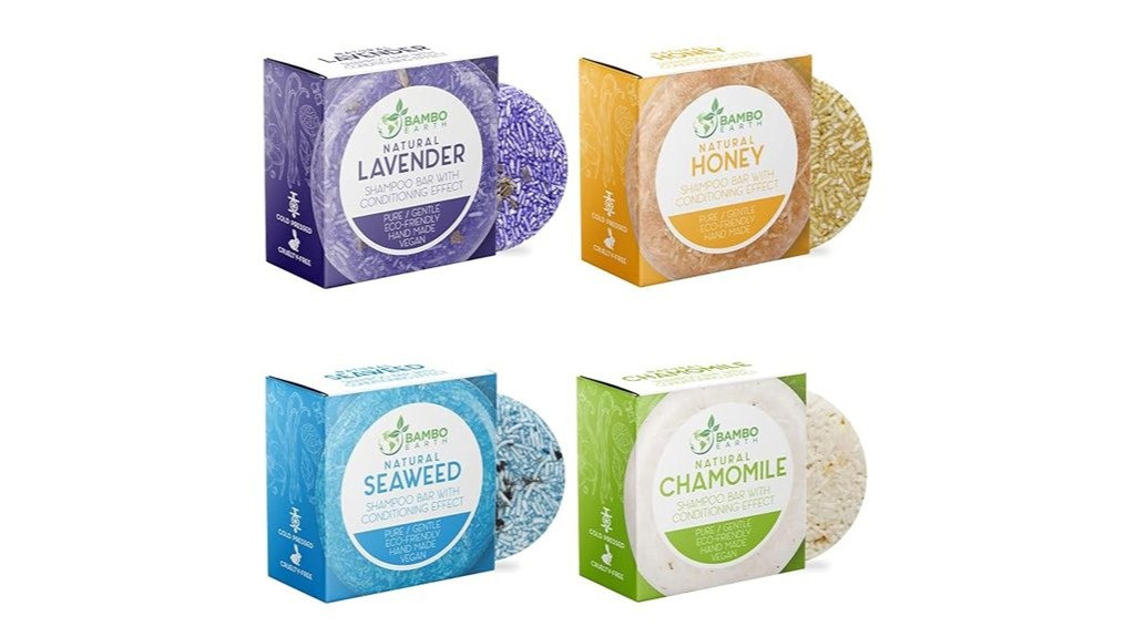 solid shampoo conditioning 4 pack
