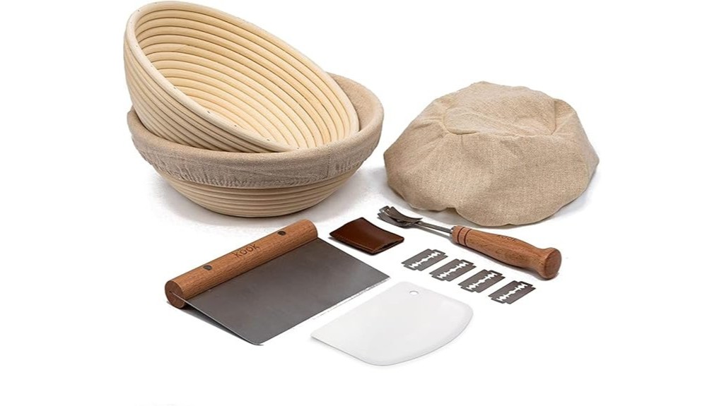 sourdough bread proofing equipment set
