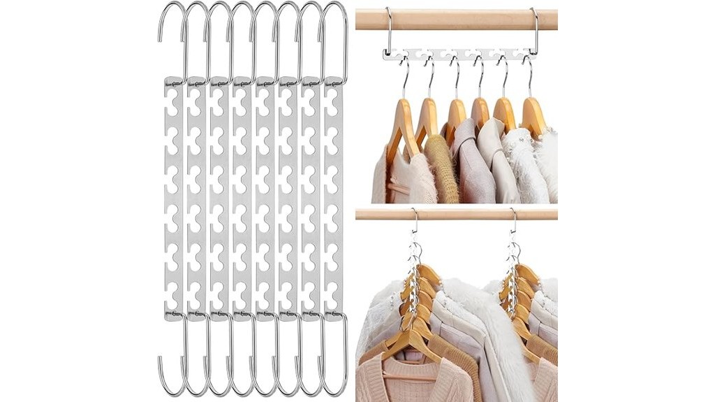 space saving clothing hangers
