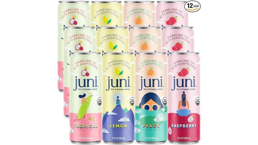 sparkling adaptogen beverage variety pack