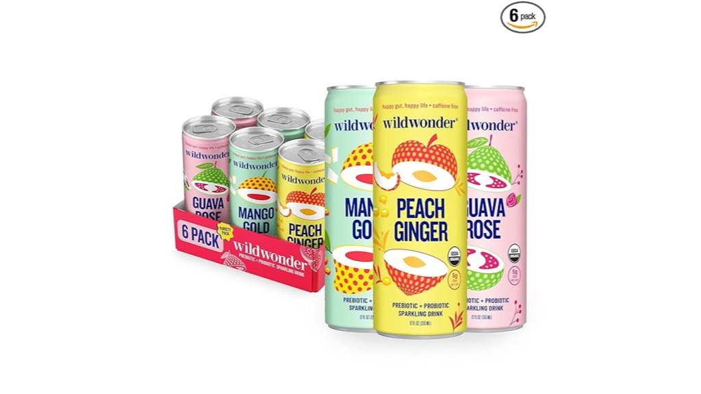 sparkling probiotic beverage variety pack