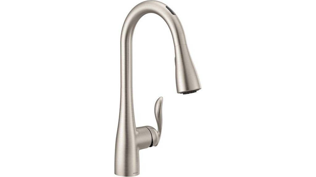 spot resistant stainless steel faucet