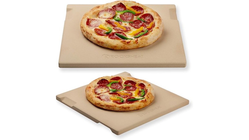 square baking stone for pizza