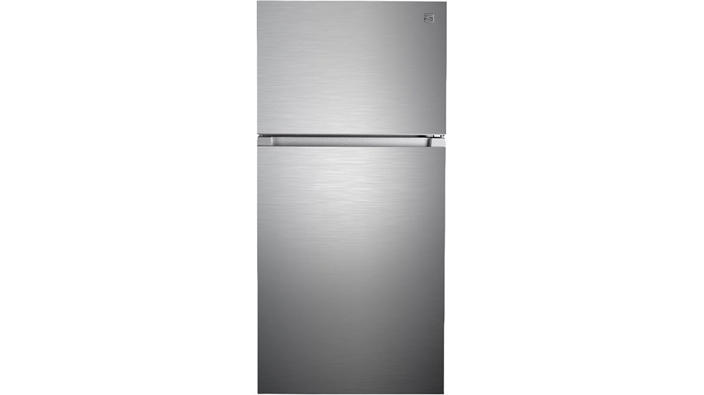 stainless steel 18 2 cubic feet refrigerator