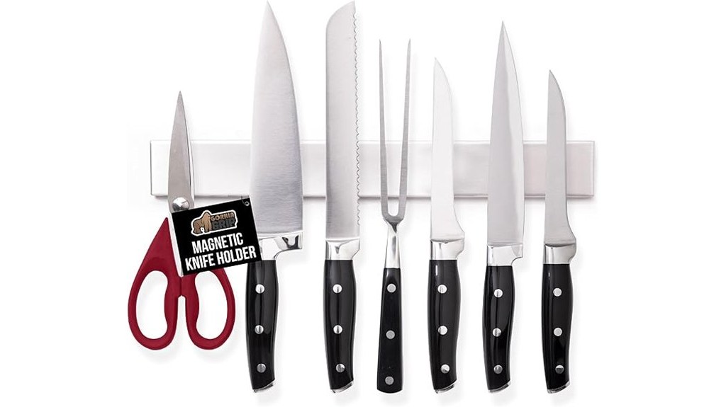 stainless steel magnetic knife holder