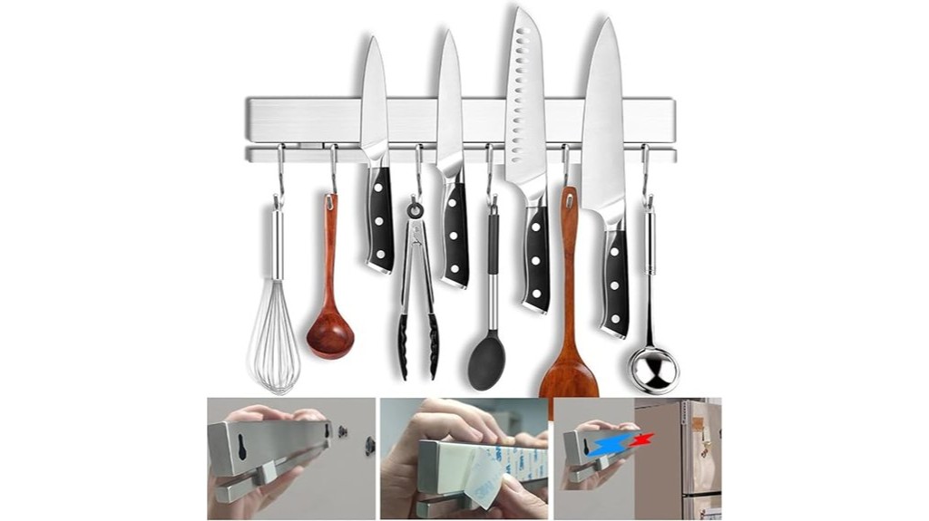 stainless steel magnetic knife holder