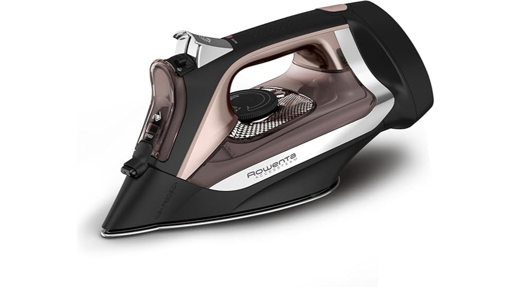 stainless steel soleplate steam iron