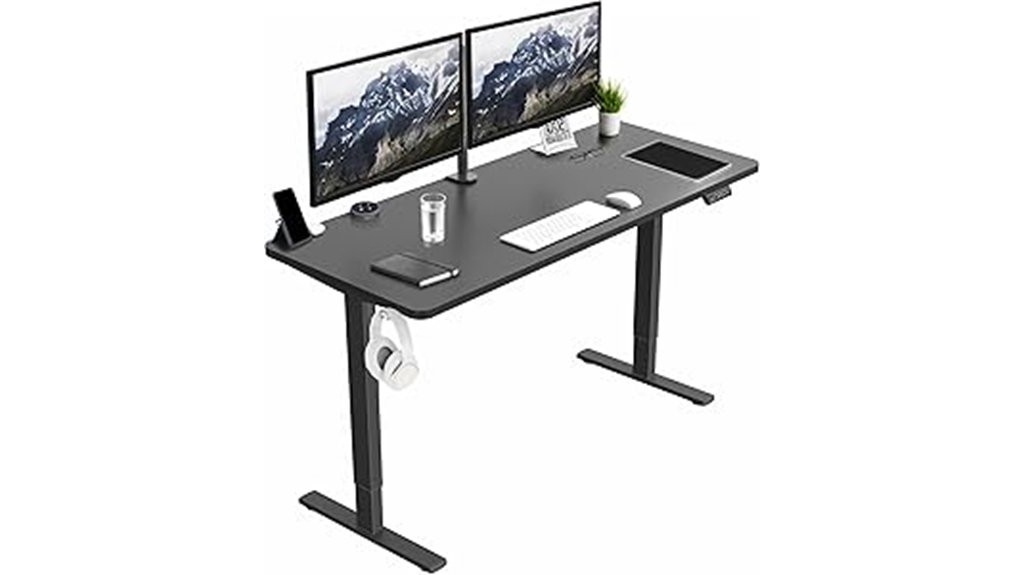 standing electric 60x24 inch desk
