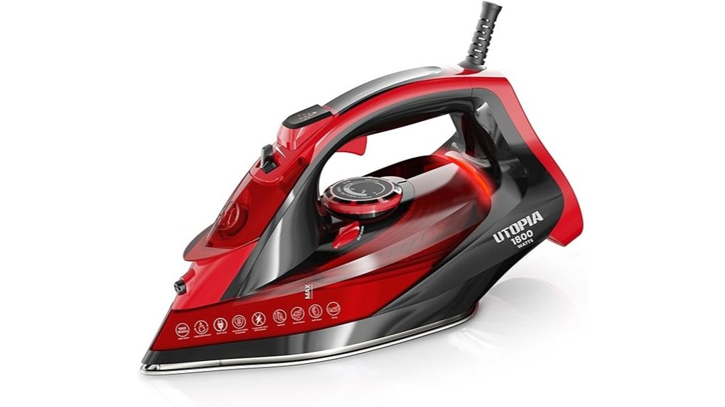 steam iron for clothes