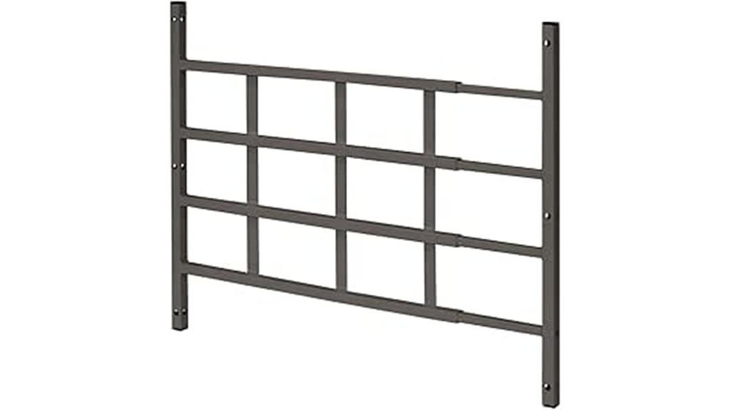steel fixed window grill