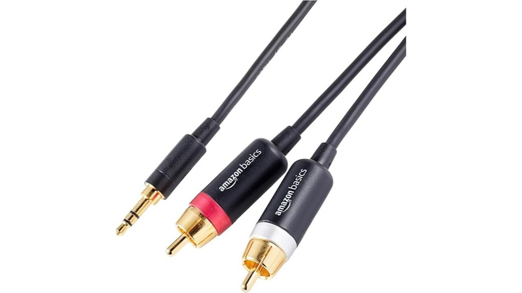 stereo audio cable 4 foot length
