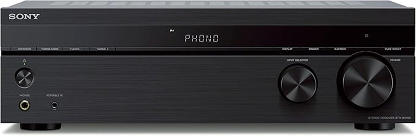 stereo receiver with bluetooth and phono
