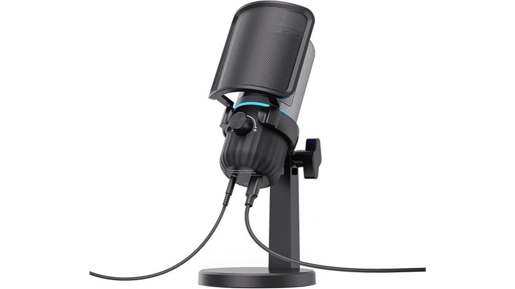 streaming podcasting recording condenser microphone