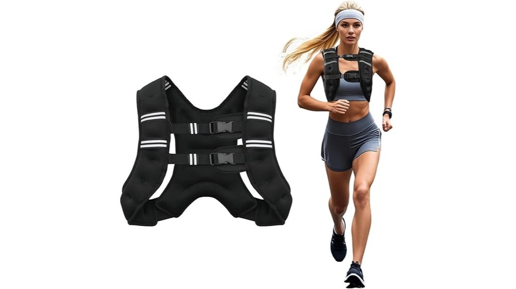 strength enhancing weighted exercise vest
