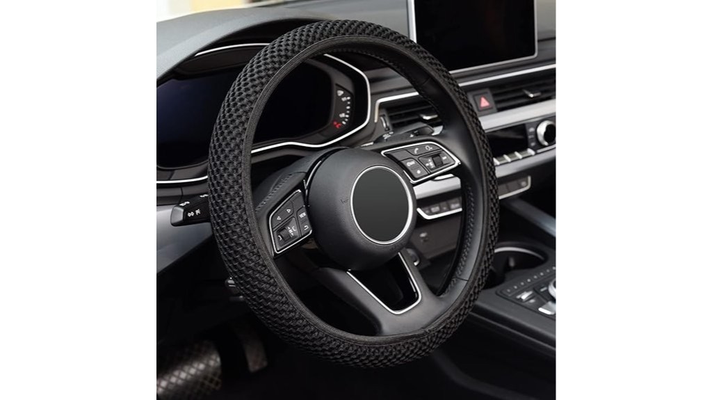stretchy elastic steering wheel cover