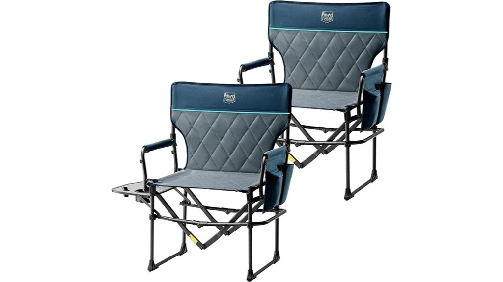 sturdy aluminum camping director s chairs