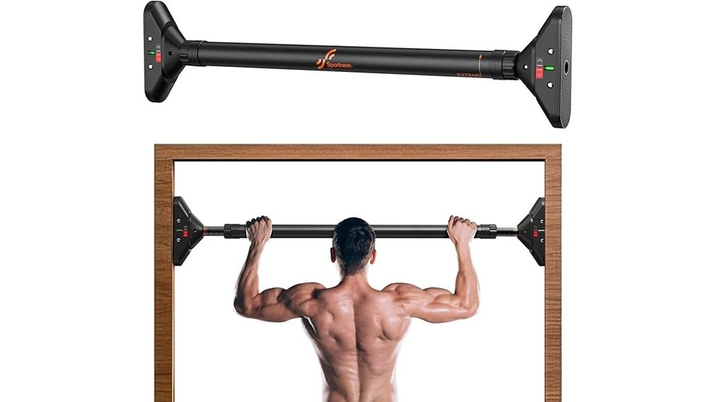 sturdy pull up bar heavy duty construction