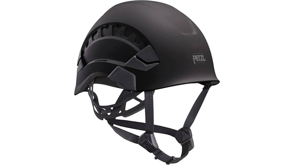 sturdy ventilated climbing helmet