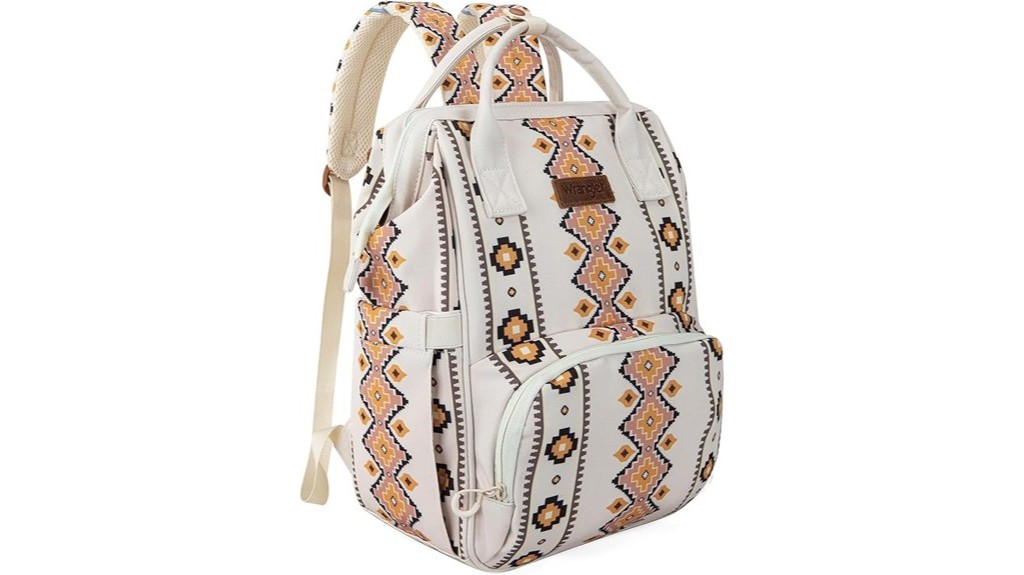 stylish wrangler diaper bag backpack