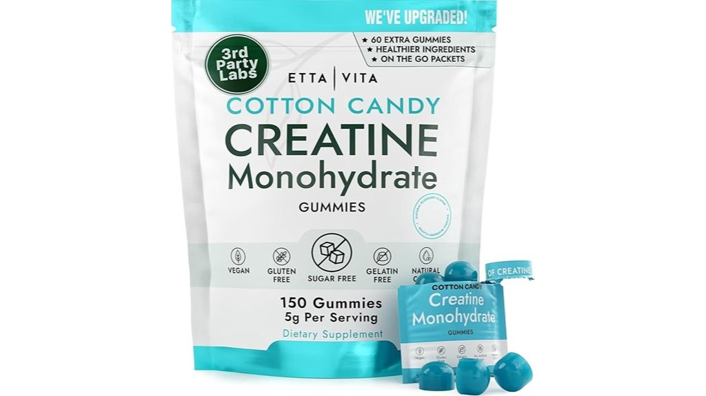 sugar free creatine gummies supplement