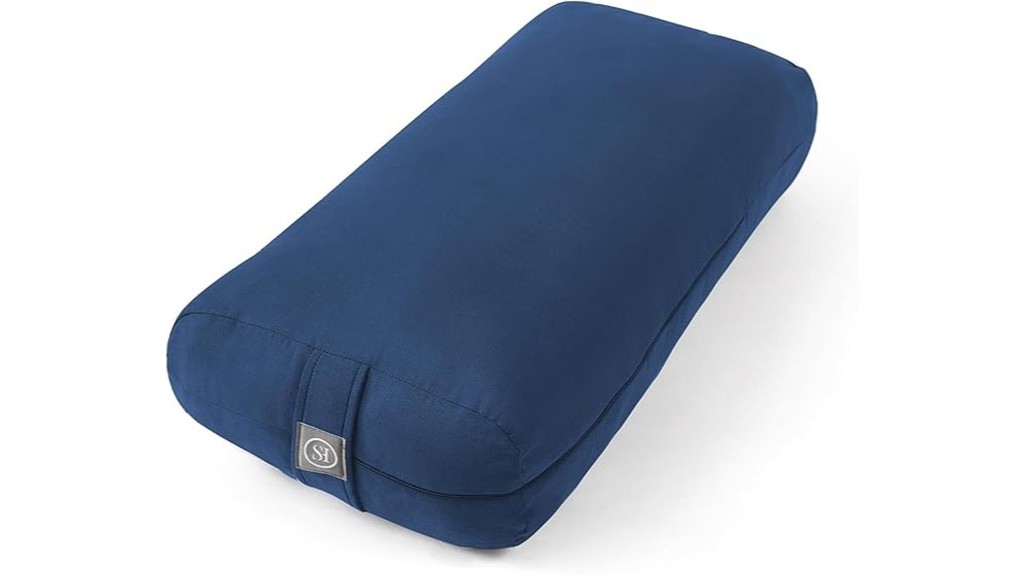 supportive yoga meditation cushion