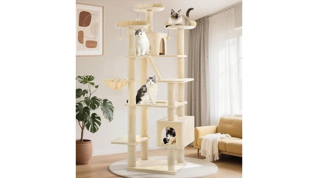 tall feline furniture for pets