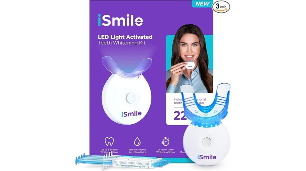 teeth whitening smile enhancement kit