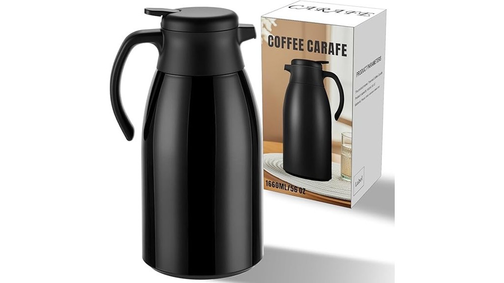 thermal coffee carafe 56 ounce capacity