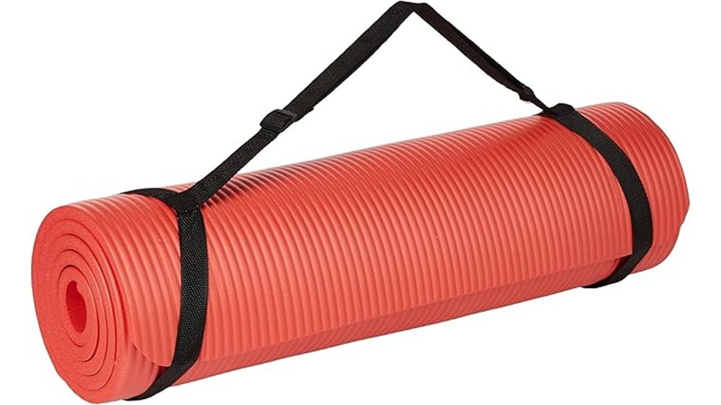 thick dense exercise yoga mat