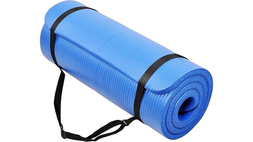 thick non slip exercise yoga mat