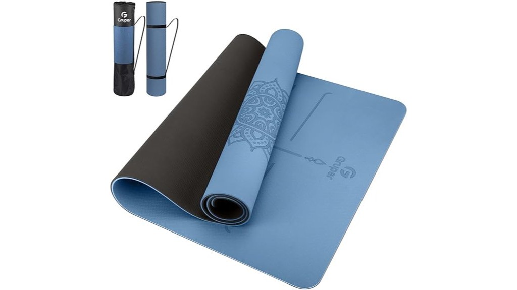 thick non slip tpe yoga mat