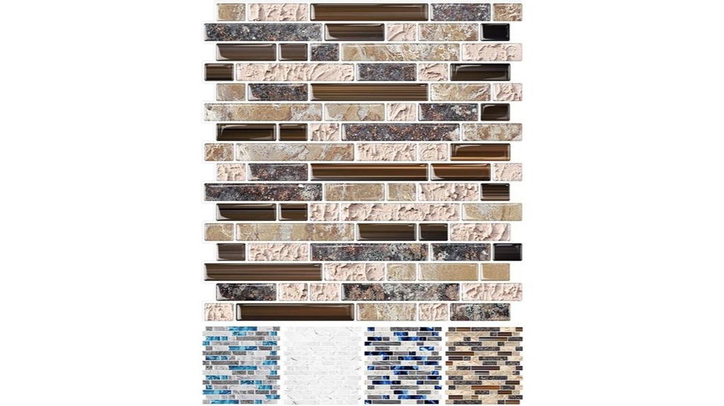 thick self adhesive kitchen wall tiles