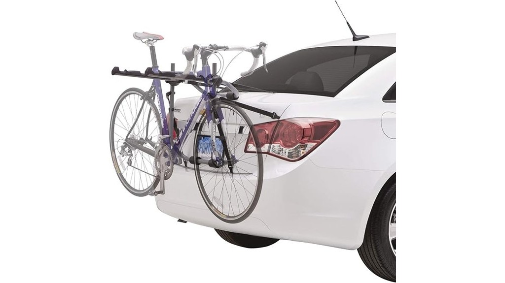 three bike trunk rack