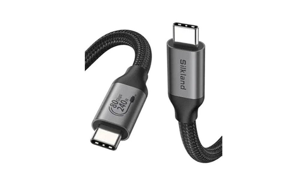 thunderbolt 5 compatible usb 4 cable