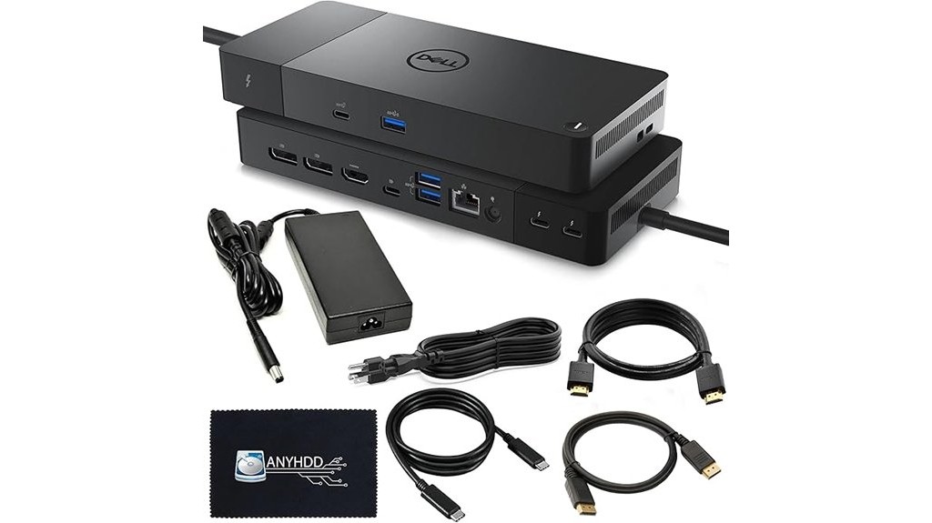 thunderbolt enabled dell docking station bundle