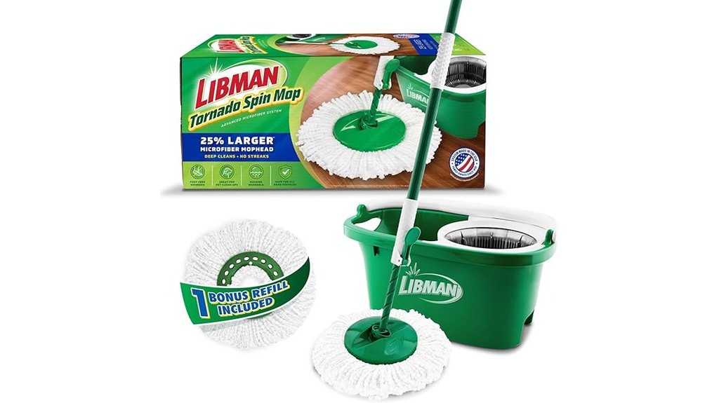 tornado spin mop system