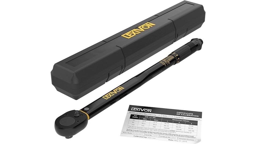 torque wrench with wide range