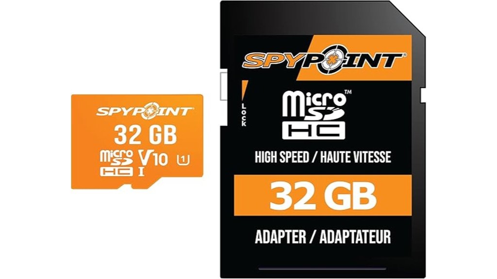 trail camera memory card