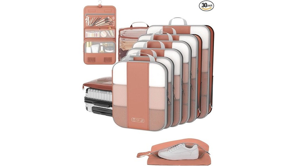 travel compression packing cubes