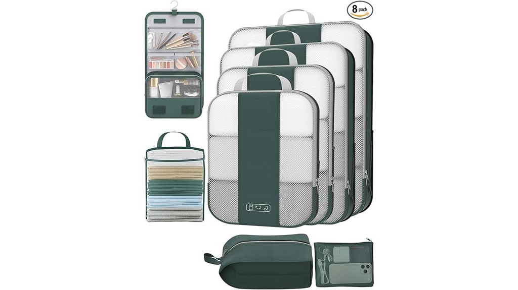 travel compression packing cubes