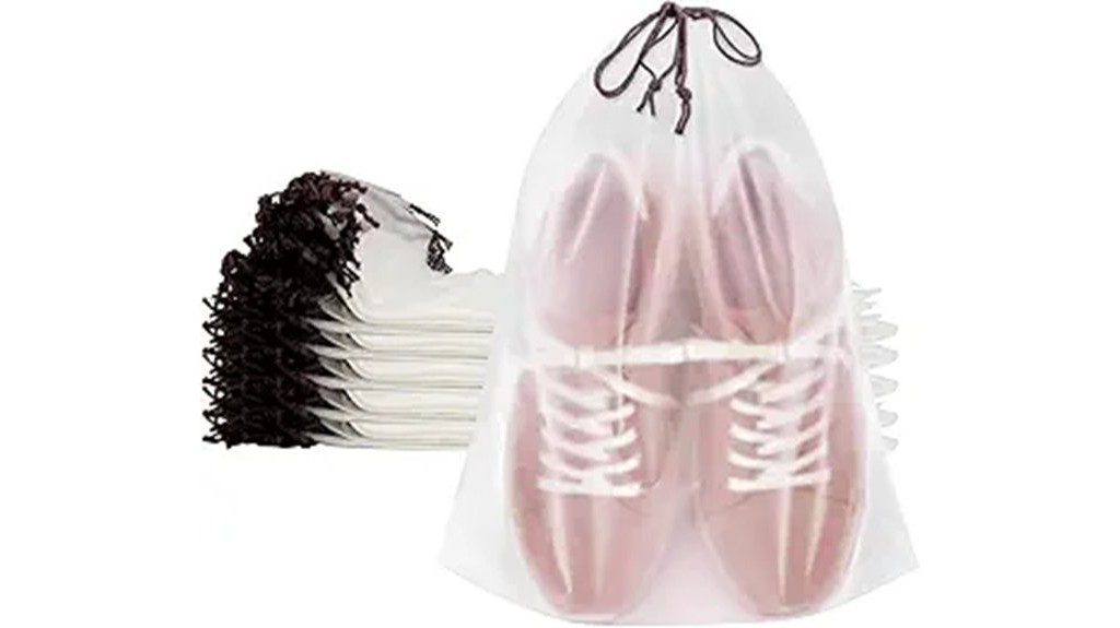 travel friendly shoe storage