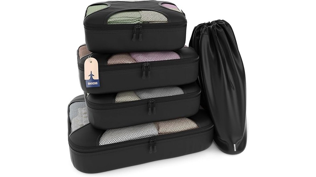 travel luggage organizer packing cubes