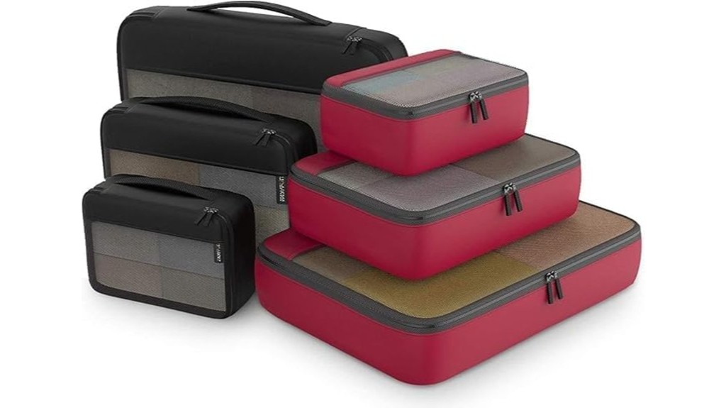 travel organizer packing cubes