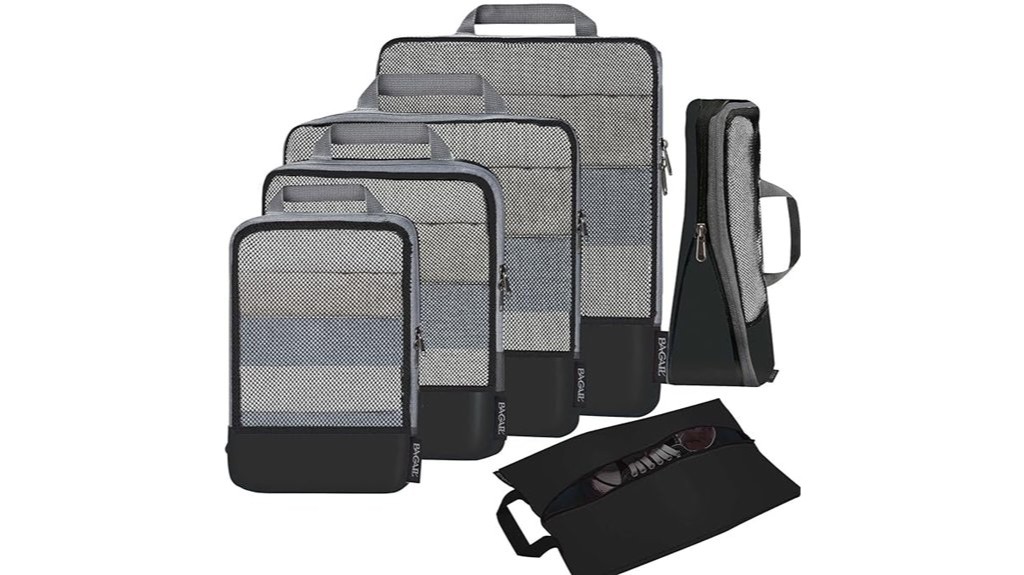 travel organizer packing cubes