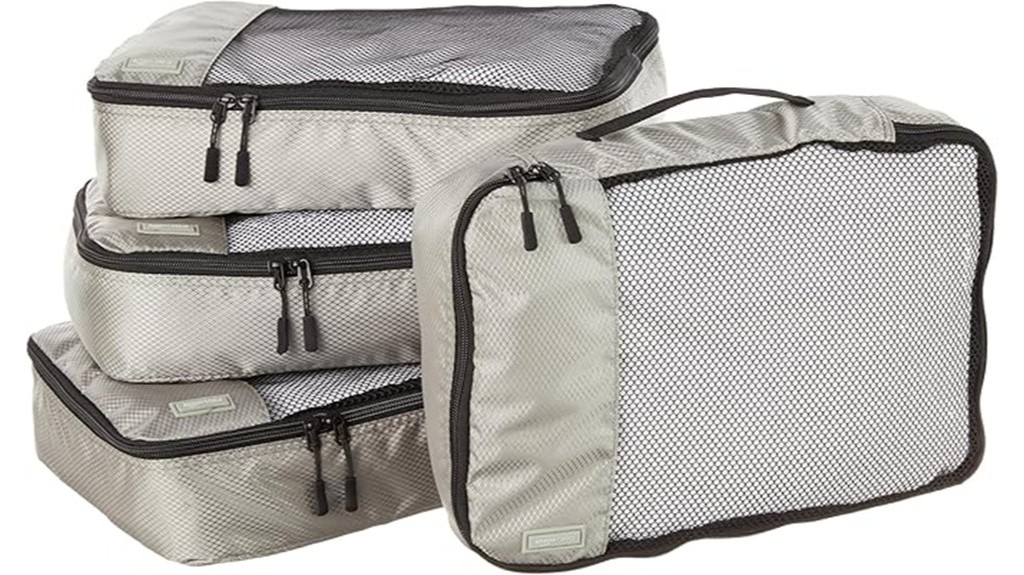 travel organizing packing cubes set