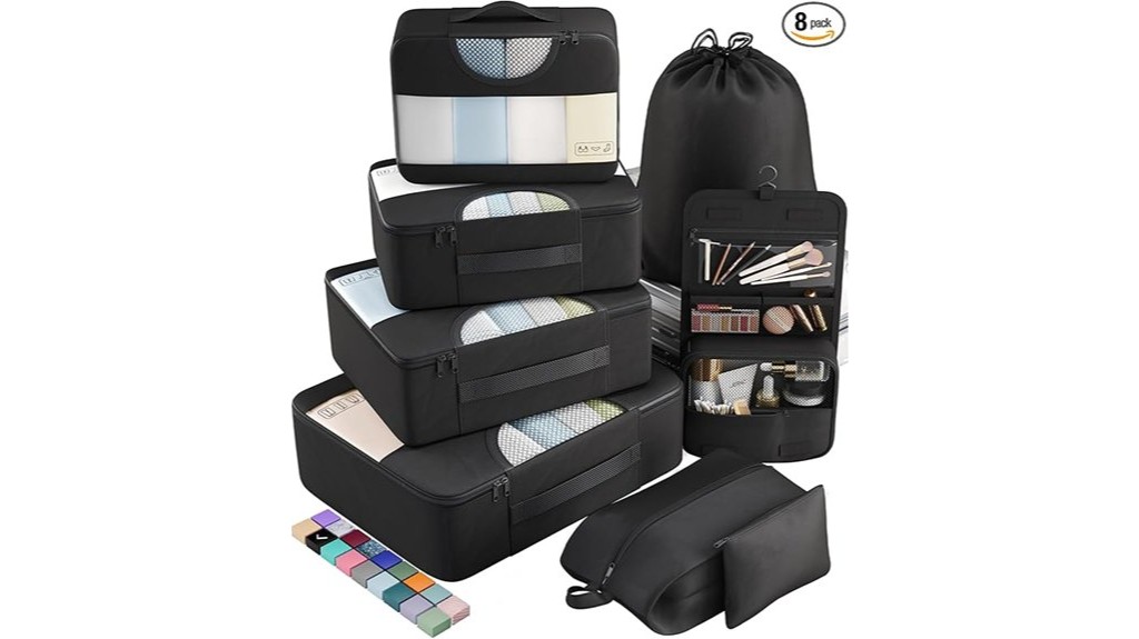 travel packing cube essentials