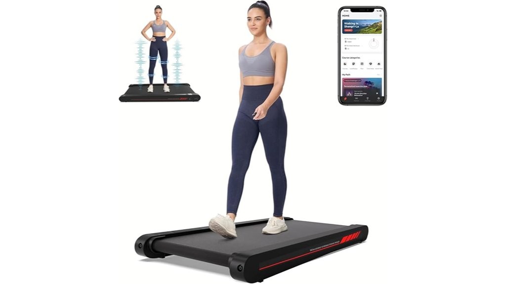 treadmill vibration and walking pad