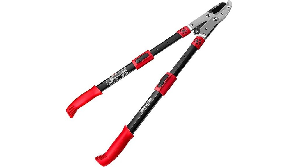 tree trimming extendable anvil loppers