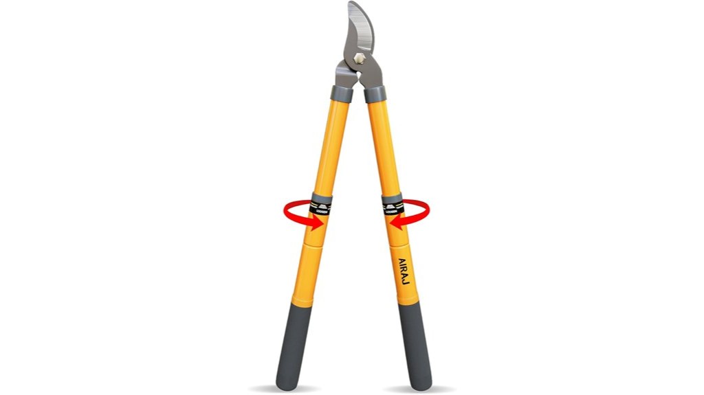 tree trimming extendable loppers
