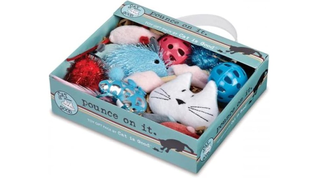 twelve toys for feline excitement
